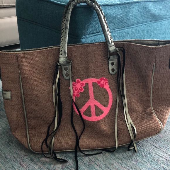 Barthelemy Rose Peace Tote - NWOT - Picture 8 of 8